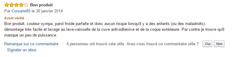 Voici les avis client sur le Tefal Thermoprotect Colormania EF250O13